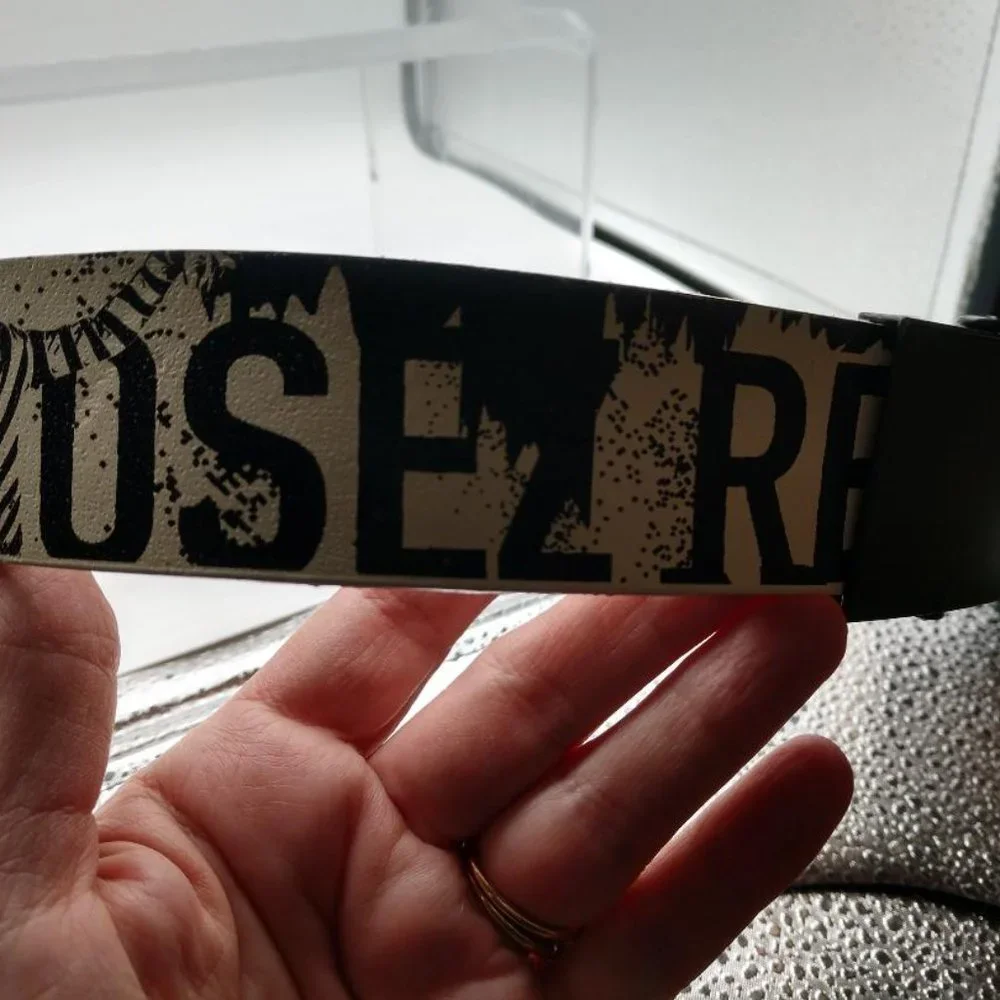 Leather Cirque Du Soleil Belt